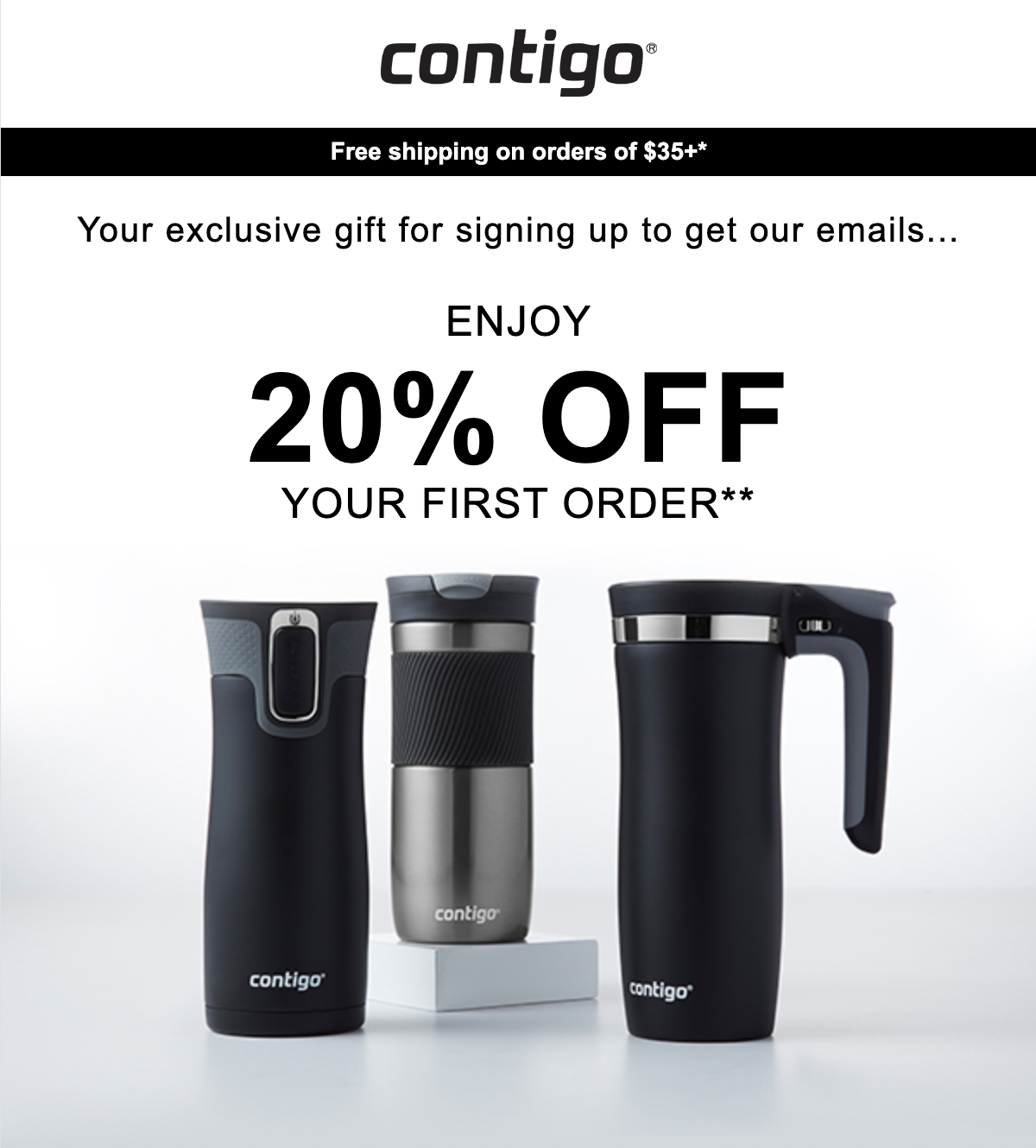 Contigo Welcome Series email